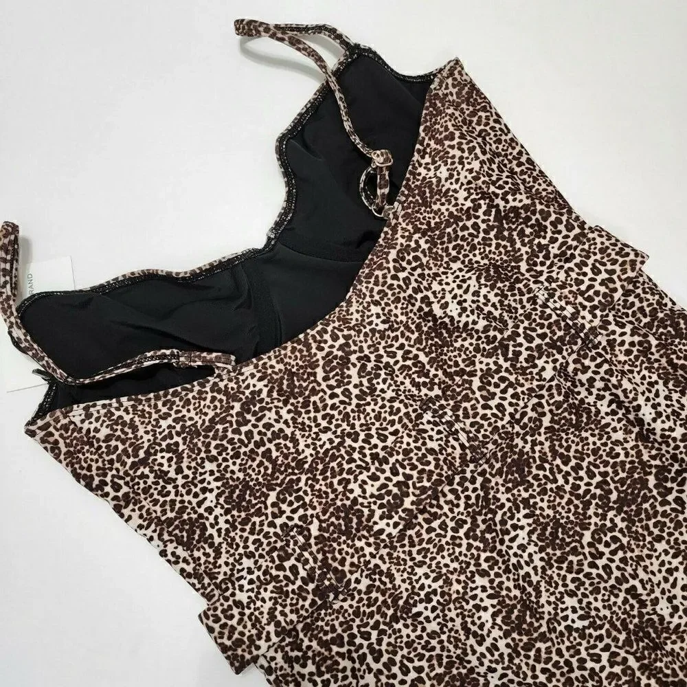 Faithfull The Brand -‎ 10/XL - Women's swim Amalfi One Piece Charlie Leopard 🐆